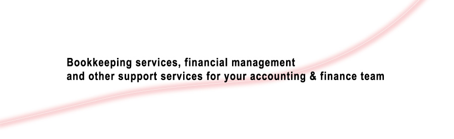 Bookkeeping services, financial management and other support services for your accounting & finance team